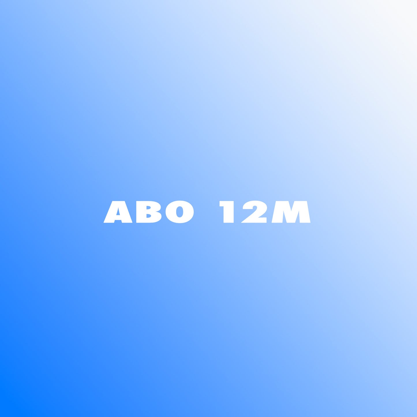ABO AERO 12M